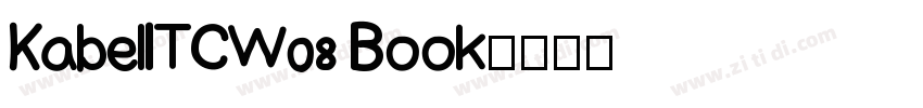 KabelITCW08 Book字体转换